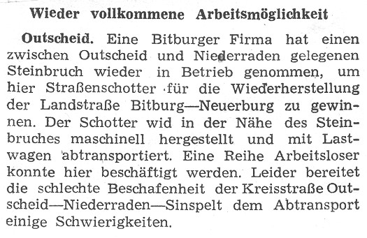 Wieder vollkommene Arbeitsmöglichkeit