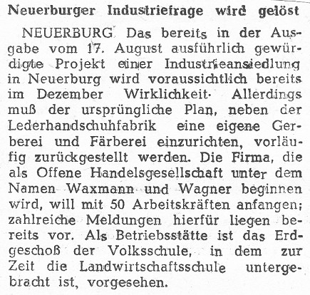 Neuerburger Industriefrage wird gelöst
